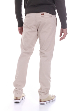 PANTALON CHINO PEKIN COLOR BEIGE - Soho Denim