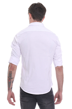 CAMISA ML NEW TRUT DE POPLIN ELASTIZADO CALCE REGULAR - comprar online