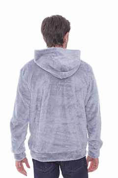 CANGURO SHEP DE CORDERITO COLOR GRIS CLARO - comprar online