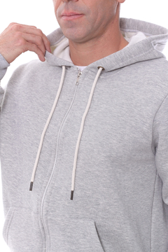 CAMPERA GILBERT COLOR GRIS MELANGE - comprar online