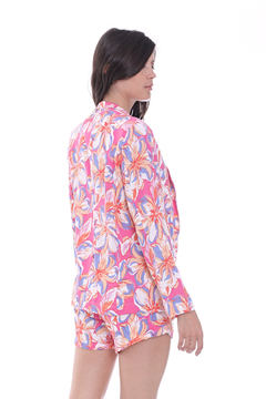 SACO MONI PRINT FUCSIA - Soho Denim