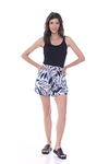 SHORT SARO III BLANCO AZUL