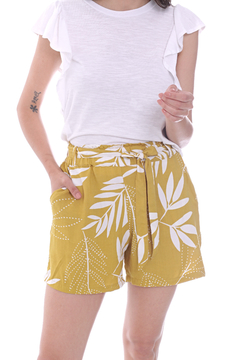 SHORT SARO III MOSTAZA - comprar online