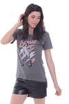 REMERA MC MISHI BOW GRIS TOPO