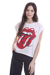 REMERA MANGA CORTA ESTAMPADA ONLY ROCK TIZA