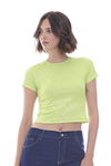 REMERA MC EMI SHINE LIMA CROP - comprar online