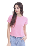 REMERA MANGA CORTA CCROP EMILIA ROSA