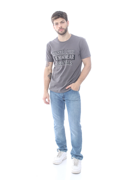 REMERA MANGA CORTA CONTRUCTED - Soho Denim