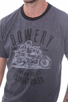 REMERA MC NYC DENIM COLOR GRIS MELANGE CLARO - comprar online