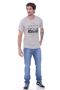 Remera Manga Corta Substance Gris - comprar online