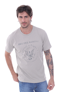 Remera Manga Corta Dee Dee Gris en internet