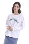 BUZO OVERSIZE CONFIDENT BLANCO