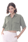 CAMISA MC CROPY VERDE MILITAR