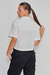 CAMISA MC CROP GABI BLANCO - comprar online