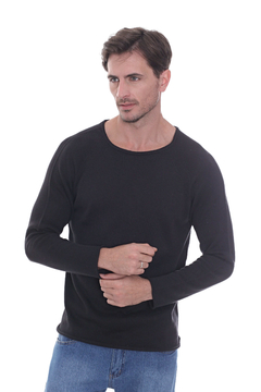 Sweater Rulo Negro