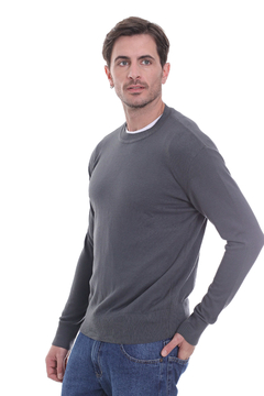 SWEATER REDVER COLOR GRIS OSCURO - comprar online