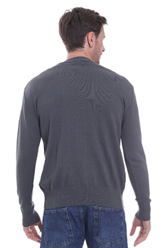 SWEATER REDVER COLOR GRIS OSCURO en internet