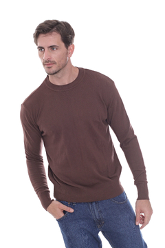 SWEATER REDVER COLOR MARRÓN en internet