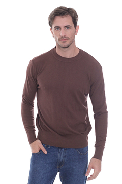 SWEATER REDVER COLOR MARRÓN