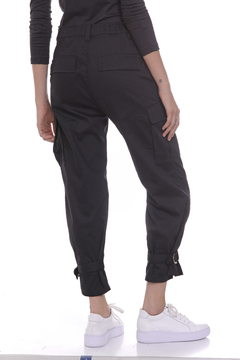 Pantalon Cargo Paperback Negro - Soho Denim