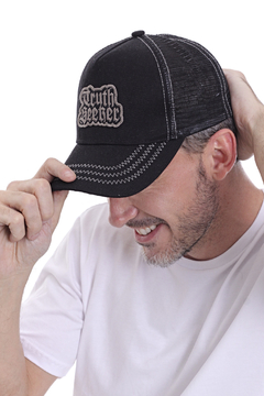 GORRA ZIGZAG SEEKER NEGRO - comprar online