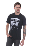 REMERA MANGA CORTA ICE NEGRO