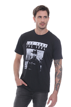 REMERA MANGA CORTA ICE NEGRO