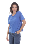 REMERA MANGA CORTA MILLY AZUL