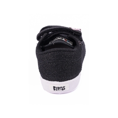 Mini Zapa Velcro Shine Negro TEMP-2024 en internet