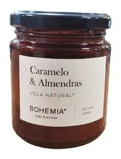 Vela Mercat de caramelo y almendras 160 g