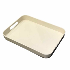 Bandeja Melamina Beige 32x26cm - comprar online