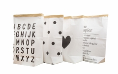 Laundry papel letras negras 61x35cm - comprar online