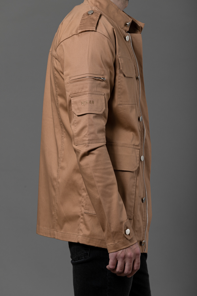 Campera top tipo cazadora