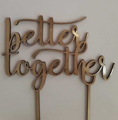 CAKE TOPPER ESTÁNDAR BODAS - comprar online