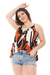 Musculosa de Lino con Bretel - comprar online