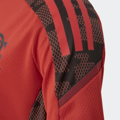 Camisa Treino CR Flamengo Infantil - Vermelho adidas GK7363 - Kevin Sports