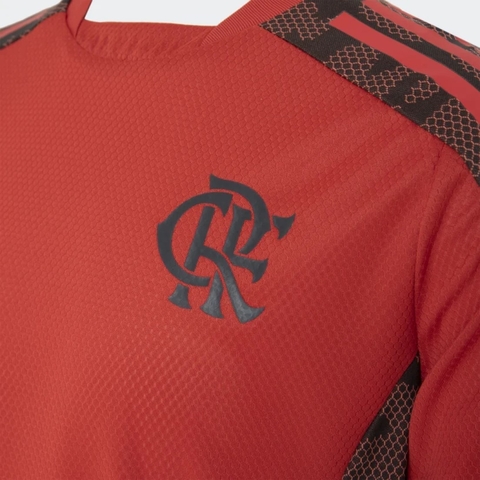 Camisa Treino CR Flamengo Infantil - Vermelho adidas GK7363 - loja online