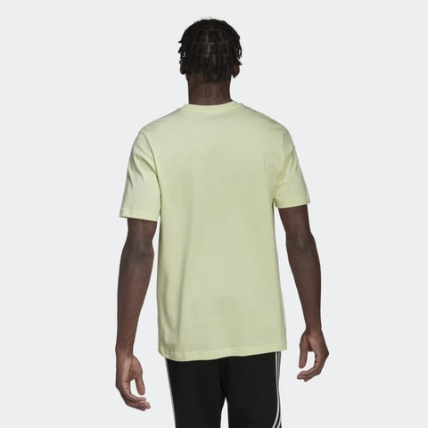 Camiseta Adidas Essentials Big Logo Verde-Claro HE1850 - comprar online