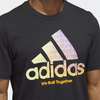 Camiseta We Ball Together Badge of Sport - Preto adidas HC6902 - Kevin Sports
