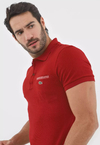 Camisa Polo Lacoste Reta Bolso Bordeaux - PH8533-21-4TF - comprar online