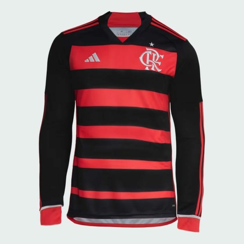 Camisa Flamengo Manga Longa I 2024 2025 JW7624