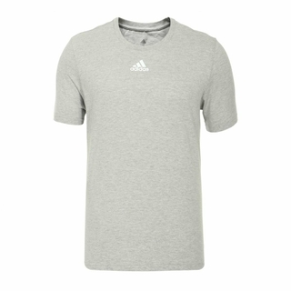 Camisa Adidas Cinza Logo Branco IW4976