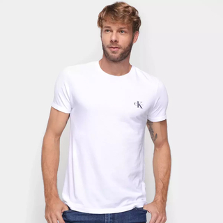 Camiseta Calvin Klein Jeans Reissue Peito CKJM103-0900