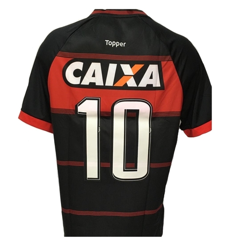 Camisa Vitória I 2018 C/Nº Topper Vermelho e Preto 4201753-172 - comprar online