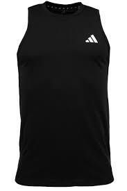 Camiseta Adidas sem Mangas Treino Logo - IC6945