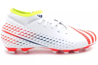 Chuteira Meia Predator Edge.4 FXG - Branco - Adidas - GW0993