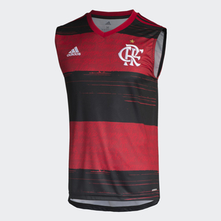 Camiseta Regata Flamengo Adidas I 2020 2021 FH7588