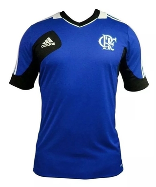 Camisa Flamengo Adidas Azul Treino 2013 X10506
