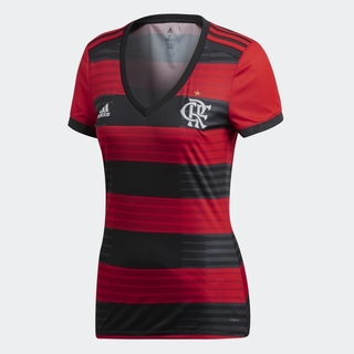 Camisa Feminina Flamengo Adidas Rubro-negra