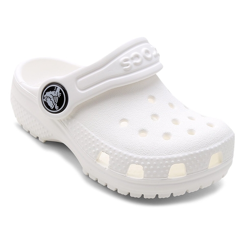 Sandália Infantil Crocs Classic Branca X10006-100